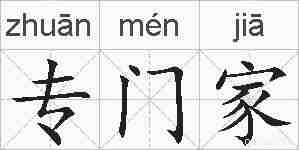 专门家的拼音
