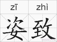 姿致的拼音