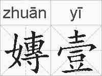嫥壹的拼音